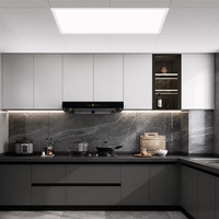 Plafonnier LED JINK Halo Tile Matter Thread, ultra fin, éclairage intelligent pour la décoration intérieure