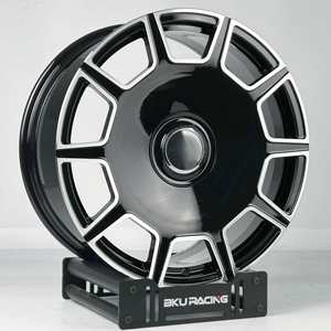 Bku para Mercedes <span class=keywords><strong>Maybach</strong></span> W222 W223 S580 S600 S680 EQS GLS forjado 5x112 ruedas 19-24 pulgadas rueda personalizada cepillado T6061 llantas de aleación - Product Image 6