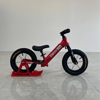 Vélo d'équilibre pour enfants en alliage d'aluminium de 12 pouces, fourni directement par le fabricant, pour bébés de 1,5 à 5 ans
