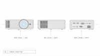 Projecteur de Conférence Professionnel AW620pr 5000 Lumens WXGA 1280x800 Double