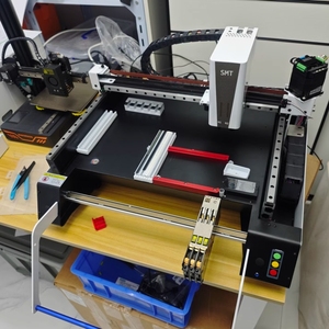 V5 PRO Độ chính xác cao Máy tính để bàn SMT chọn nơi Máy Ba tầm nhìn kép đầu 0.05mm 36 Feeder tự động vòi phun Changer LED lắp ráp - Product Image 1