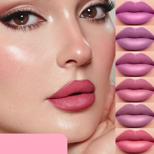 New Solid <strong>Matte</strong> <strong>Lipstick</strong> with Long Lasting Color and Waterproof Property 12 Colors Available - Product Image 5