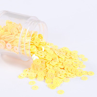 Paillettes rondes en PVC transparent mat irisé de 2 à 6 mm, 20 g, en vrac, pour accessoires de bricolage faits à la main – Vente en gros