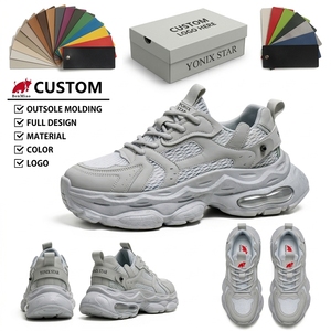 Nouveauté 2026 – Baskets de basketball professionnelles personnalisées, respirantes et légères pour hommes, style chunky, chaussures de <span class=keywords><strong>lifestyle</strong></span> tendance - Product Image 1