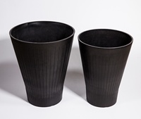 Usine Décoration d'intérieur de luxe Vases à fleurs en plastique incassables Jardinières d'extérieur Pots de fleurs Récipient en plastique