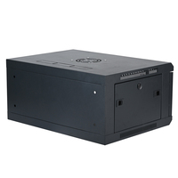 Webite Custom 19" Rack mural monobloc en kit compact avec porte vitrée pour serveurs, CCTV, centres de données et télécommunications