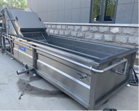 Qiangda Elektrische Commerciële Plc-Gestuurde Fruitgroenten-Blancheermachine Omvat Tandwielaangedreven Aardappeltomatenmachine