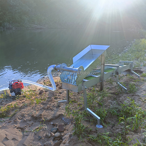 Moteur à essence Highbanker de 78 pouces Gold Mining Gold Sluice Box avec pompe à eau - Product Image 4
