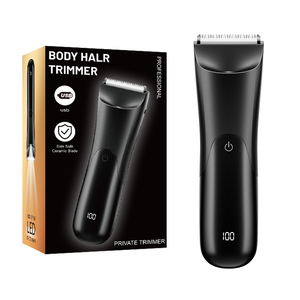 Tondeuse corporelle étanche pour hommes RB-518 avec lame en céramique, sans rasoir, pour l'épilation des testicules, du pubis, de l'aine, des jambes et de la poitrine, recharge USB-C - Product Image 1