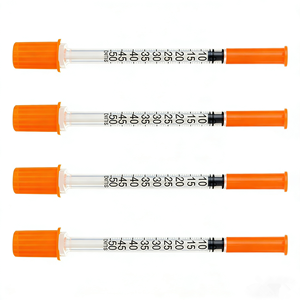 <span class=keywords><strong>Jeringa</strong></span> para Vacunas de 1 ml y 0.5 ml con Certificación CE ISO, Bajo <span class=keywords><strong>Espacio</strong></span> <span class=keywords><strong>Muerto</strong></span>, Aguja Estéril Desechable para Hospital, Clínica, Veterinaria, Directo de Fábrica - Product Image 2