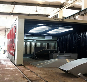 <span class=keywords><strong>Cabine</strong></span> <span class=keywords><strong>de</strong></span> <span class=keywords><strong>peinture</strong></span> télescopique pour préparation et suivi <span class=keywords><strong>de</strong></span> la <span class=keywords><strong>peinture</strong></span> 14kW 380V avec pré-filtre + filtres <span class=keywords><strong>de</strong></span> plafond et <span class=keywords><strong>de</strong></span> sol Garantie 2 ans - Product Image 4