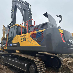 Machines d'occasion à haute efficacité 48 tonnes Grande pelleteuse Volvo Ec480 Excavatrice d'occasion Volvo 480 à vendre - Product Image 1