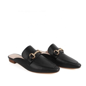 2024 Custom Factory Design Slip on <strong>Mules</strong> Custom <strong>Ladies</strong> Pour Femmes <strong>slippers</strong> a Talons square Toe Heels Custom Women Shoes <strong>Mules</strong> - Product Image 1