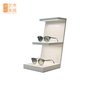 Yushang Tùy Chỉnh Kính Hiển Thị Đứng Thiết Kế Ban Đầu Sữa Trắng Phun Sơn Di Động Có Thể Tháo Rời Mật Độ Hội Đồng Quản Trị Nghiêng - Product Image 2