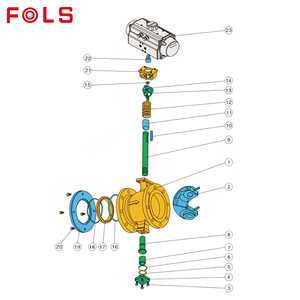 Bola en Forma de V con Actuador Neumático - Product Image 4