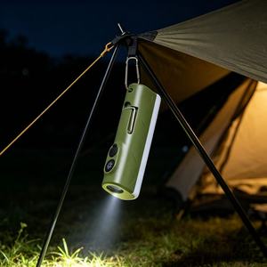 Multi-mode Rechargeable LED <b>Flashlight</b> with Side COB Work Light, Clip-on Emergency <b>Torch</b> for Camping, Hiking, Backpacking - Product Image 3