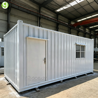 Maison conteneur en acier extensible aux normes européennes Goeasy, préfabriquée, modulaire, mobile, pour camping, hôtel extérieur