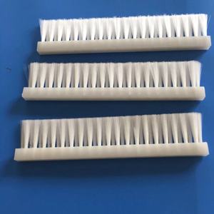 Maßge schneiderte PP-Basis Soft <span class=keywords><strong>Woor</strong></span> Hair Row Brush und Strip Brush Tür-und Fenster-Elektro werkzeug zubehör - Product Image 4