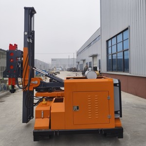 2026년형 고품질 태양광 파일 드라이버, 스파이럴 드릴링 장비, 크롤러 180HP 재고 보유 - Product Image 3