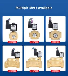 精细工艺0927系列二位双向先导式常闭型隔膜电磁阀1/2黄铜电磁阀 - Product Image 6