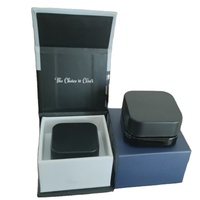 Boîte carrée en verre de 5 ml et 9 ml avec rabat magnétique, boîtes cadeaux de luxe, fermeture magnétique, emballage cadeau pour le stockage de bougies