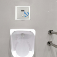 Nouvelle vanne de chasse d'eau à capteur pour urinoir, à économie d'énergie - Détection d'urine pré-intégrée sans alimentation externe et économie d'eau
