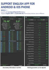 Jk Lifepo4 20S 200a Smart Bms Met Uart Communicatie Seriële Poort Bms Voor Lifepo4 Batterij