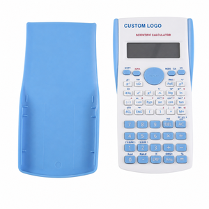 Calculatrice scientifique 240 fonctions, affichage à deux lignes <span class=keywords><strong>10</strong></span>+2 chiffres, calculatrice pour étudiants, étui coulissant, alimentée par piles bouton - Product Image 6