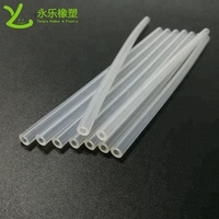 Tube en silicone pour pompe péristaltique à haute résistance à la déchirure pour lentilles de contact, usine de Dongguan, approvisionnement direct