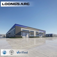 Estructura Prefabricada de Acero de Múltiples Pisos, Kits de Construcción Metálica de Fácil Instalación, Tipo Ligero, Procesamiento por Soldadura