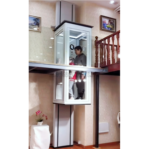 Ascensore Domestico Personalizzato per Interni ed Esterni, <span class=keywords><strong>3</strong></span> Piani, per <span class=keywords><strong>4</strong></span> Persone, Ascensore per Casa <span class=keywords><strong>e</strong></span> Hotel - Product Image 3