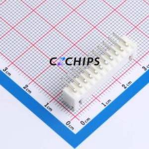 ZX-XH2.54-11PWZ Wire-to-Board Pin Header Bent Lead Through Hole,P=2.5mm Connector 1x11P 2.5mm Right Angle Insert XH - Product Image 2