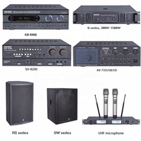Amplificateur audio domestique stéréo Philippines 30W 2 canaux avec amplificateur de puissance professionnel USB SD FM BT