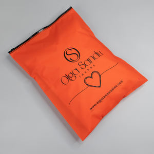 Bolsa de Embalaje para Ropa con Cierre de Cremallera, Translúcida, Roja, con Logotipo Personalizado, Impresión Personalizada, Alta Calidad, Directo de Fábrica - Product Image 5
