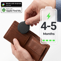 Dispositivo antipérdida con Apple Find My y Google Find My para entusiastas de la tecnología, para collar de perro, MiniTag Pro, rastreador impermeable IP67