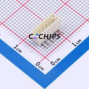 W1501100-6PW2113 Wire-to-Board Pin Header Bent Lead Through Hole,P=1.5mm Connector 1x6P 1.5mm Right Angle Insert ZH - Product Image 1