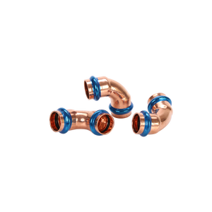 Vente chaude <span class=keywords><strong>Cuivre</strong></span> Presse Accouplement Connecteur Droit Plomberie <span class=keywords><strong>Tube</strong></span> Raccord De Tuyau, Té, Coude - Product Image 1