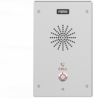 Interphone SIP Fanvil I16S IP65 IK10 anti-vandalisme, station d'appel d'urgence, haut-parleur AEC 3W, 2 entrées/sorties, carte TF, anti-effraction, PoE
