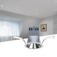 Ecolux Modern CE ETL SAA UGR19 LED Downlight IES Report Anti Glare Dimmable Recessed Aluminum COB Downlight