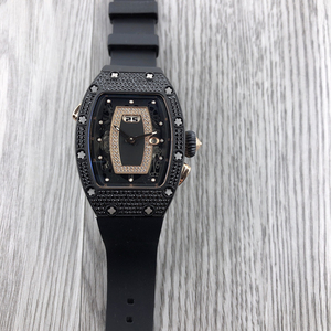 Reloj de Lujo para Hombre, de Acero Inoxidable, con Diamantes, Mecánico, con Fecha <span class=keywords><strong>Grande</strong></span>, Superluminoso, Elegante, para Mujer - Product Image 1
