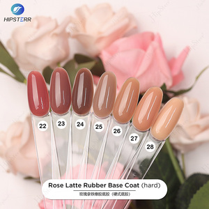 เจลเบสยางกุหลาบ Hema-free Rose Latte Rubber Base Coat เจลเบสแข็งพิเศษสำหรับเล็บที่อ่อนแอ - Product Image 5