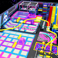 Équipement de jeu souple modulaire personnalisé pour enfants, aire de jeux intérieure, tunnel, toboggan, piscine à balles, structure d'escalade, centre de divertissement pour tout-petits et écoles maternelles