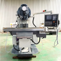 Machine de fraisage industrielle CNC XK5040 à 3 axes, verticale, à genouillère, avec système de commande Fanuc, neuve