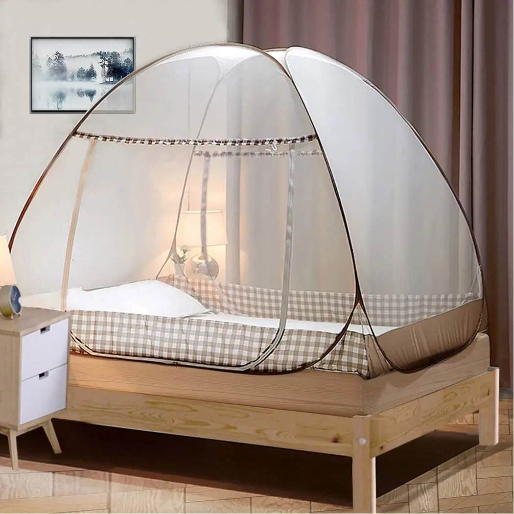 Faltbare Doppeltür Moskito Camping Zelt Tragbare Reise Moskitos Netze
