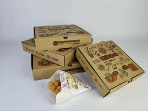 Cajas de pizza corrugadas a precio económico y de alta calidad, cajas de pizza ecológicas al por mayor para negocios de comida rápida - Product Image 2