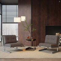 Canapé-lit moderne en tissu rembourré, fauteuil lounge une place pour la maison, salon, chambre à coucher