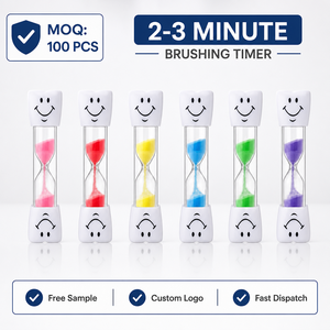 <span class=keywords><strong>Minuteur</strong></span> de sable en forme de dent souriante, 3 minutes, pour le <span class=keywords><strong>brossage</strong></span> des <span class=keywords><strong>dents</strong></span> des enfants, sablier coloré, logo personnalisé, cadeau de soins bucco-dentaires, vente en gros - Product Image 3