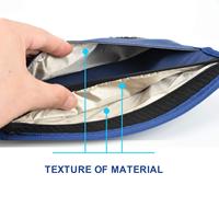 Pochette antivol étui anti-piratage étui bloqueur de signal sac Faraday bloquant le signal RFID de voiture pour porte-clés