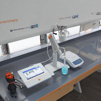I300F Advanced Benchtop Dual-Channel Sodium Potassium Ion Meter Printer Output OEM OBM Plastic for Food Beverage Industry