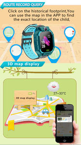 Q19 <span class=keywords><strong>per</strong></span> bambini Smart Watch SOS Call Phone <span class=keywords><strong>per</strong></span> bambini <span class=keywords><strong>foto</strong></span> impermeabile della fotocamera localizzatore 2G Q19 Smart watch con Sim Card <span class=keywords><strong>per</strong></span> bambini - Product Image 3